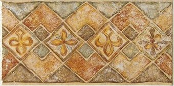 cenefa Atlas cuero 16,5x33