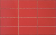 Arte cinta rojo brilo 25x40 obklad